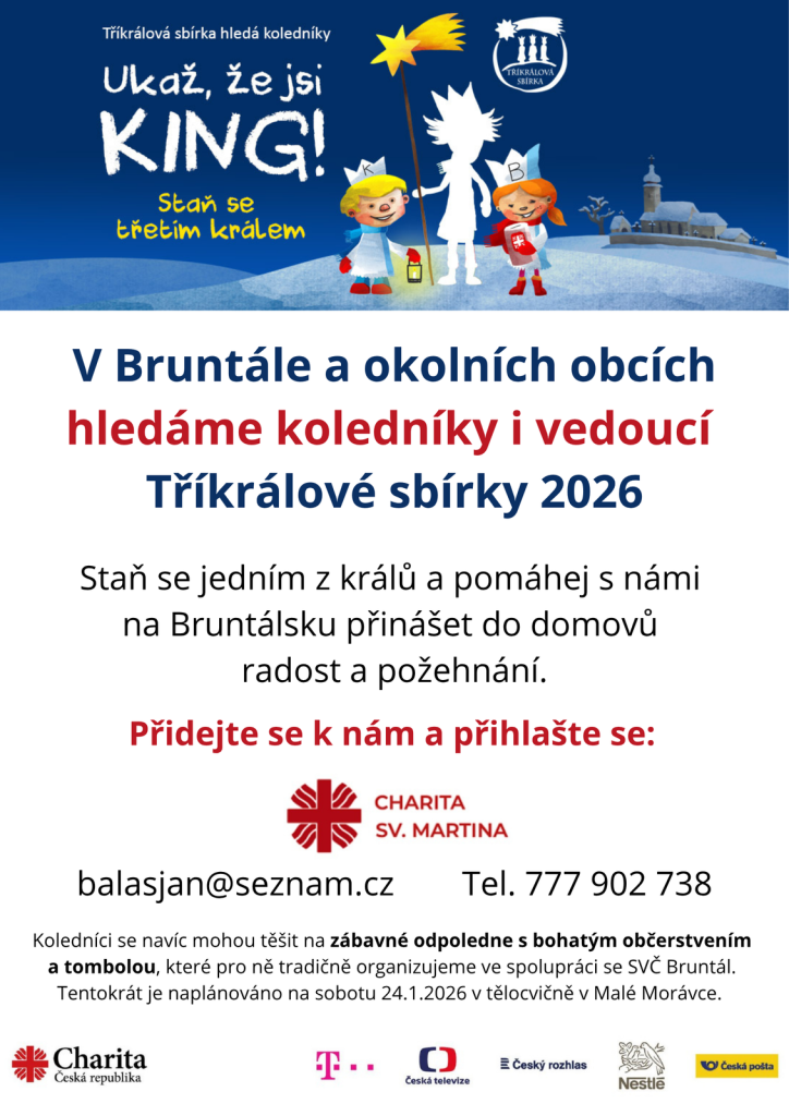 hledáme koledníky tks 2026