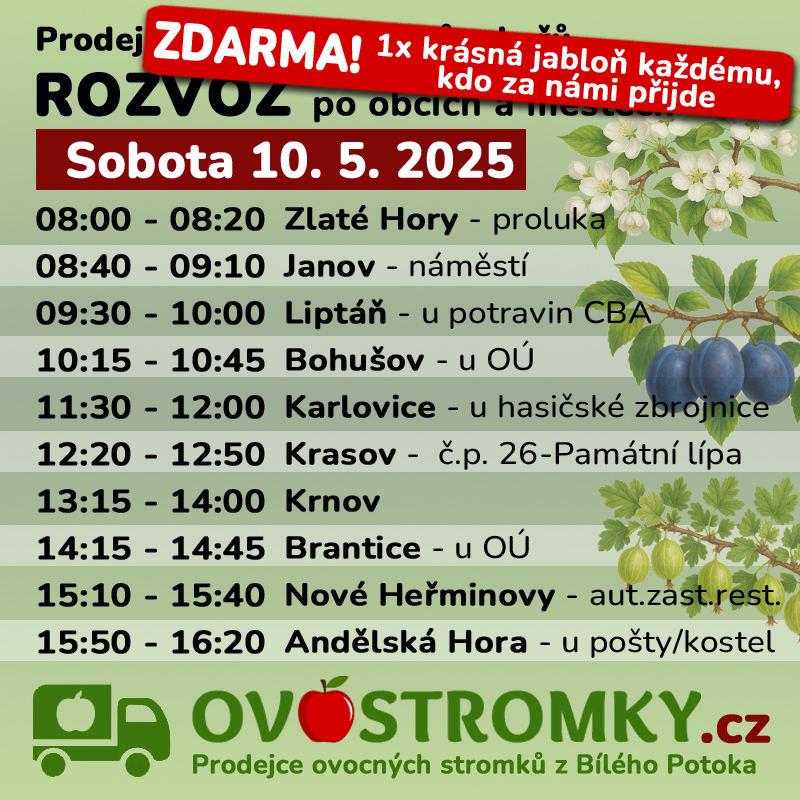 Ovostromky Sobota 10.5.2025 1