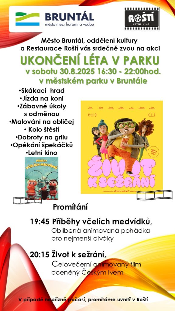 ukončení léta v parku