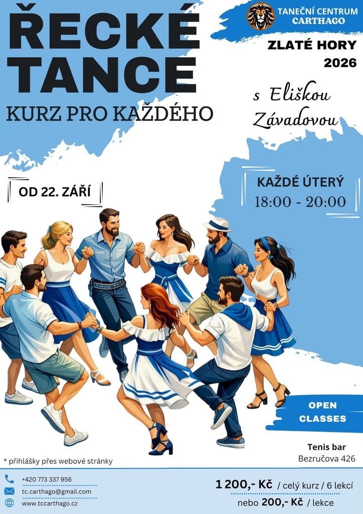 kurz Řecké tance zlaté hory
