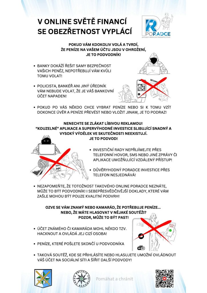 leták podvody