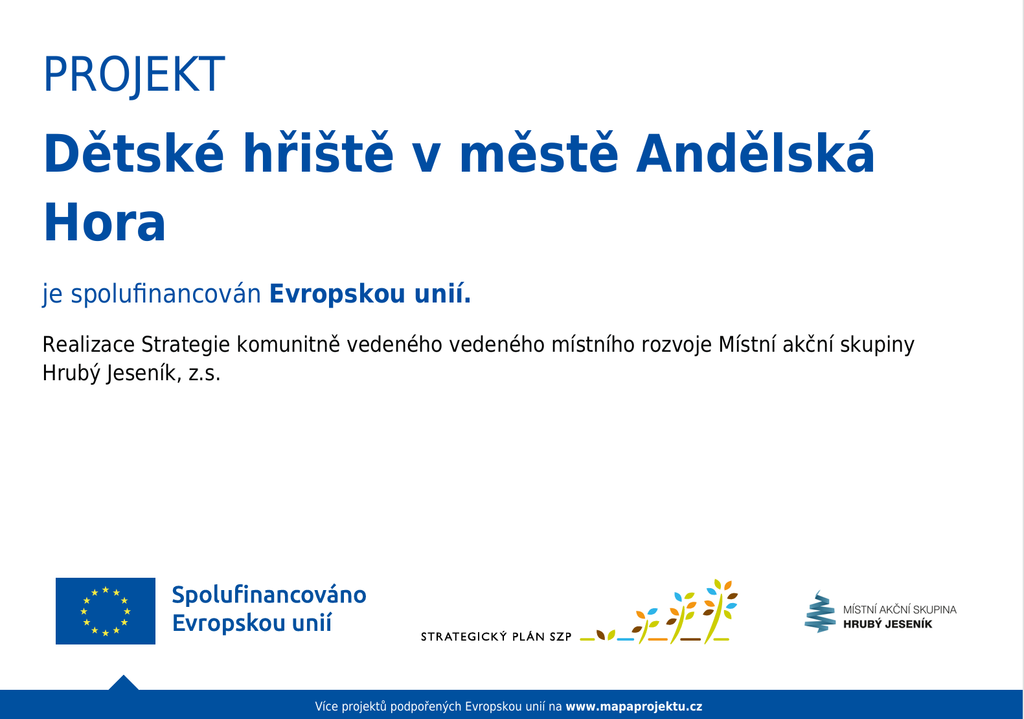 dětské hřiště projekt